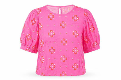 Womens UK Size 8 Marks and Spencer Pink Basic Blouse