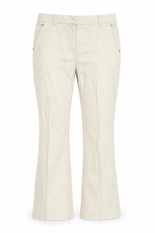 Womens UK Size 10 Per Una Regular Fit Bootcut Beige Jeans