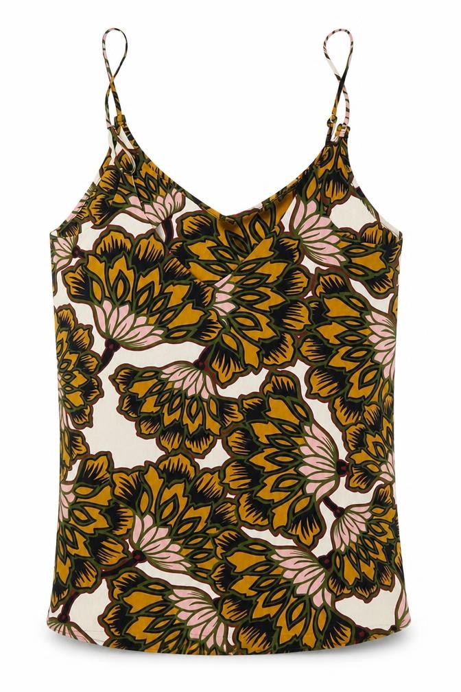 Womens UK Size 6 River Island Multicoloured Camisole Tank