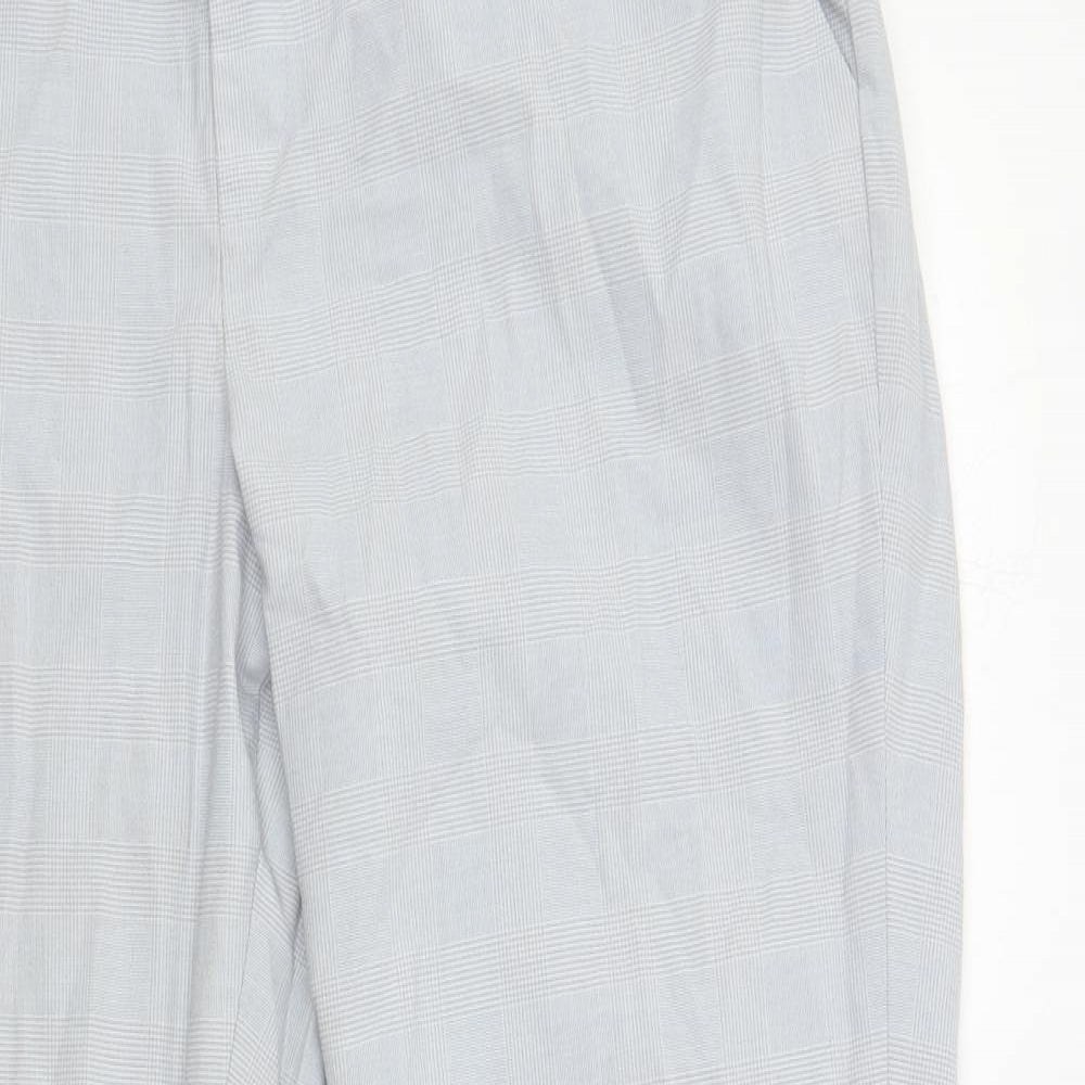 Womens UK Size 33 in Uniqlo Regular Fit Chino Grey Trousers