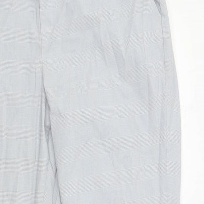 Womens UK Size 33 in Uniqlo Regular Fit Chino Grey Trousers