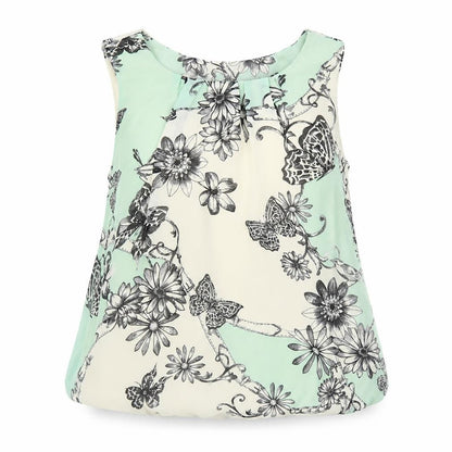 Womens UK Size 10 Dorothy Perkins Green Basic Blouse