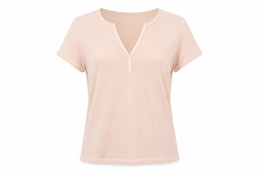 Womens UK Size M Eddie Bauer Pink Basic T-Shirt
