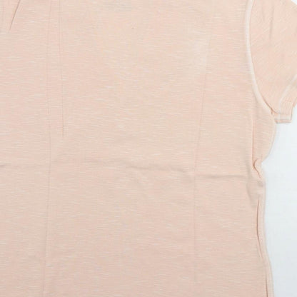 Womens UK Size M Eddie Bauer Pink Basic T-Shirt