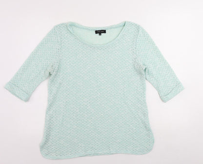 Womens UK Size 16 New Look Green Pullover Jumper