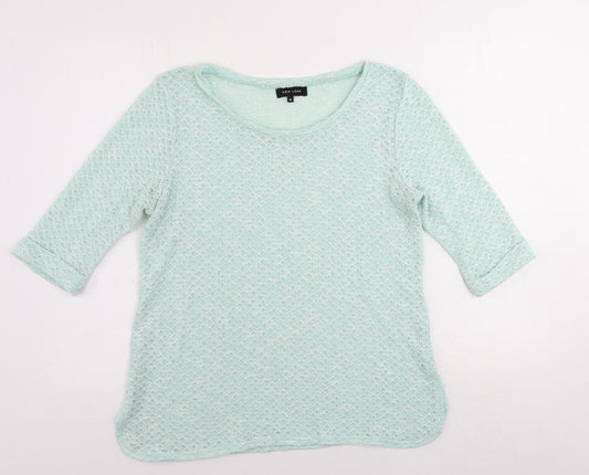 Womens UK Size 16 New Look Green Pullover Jumper