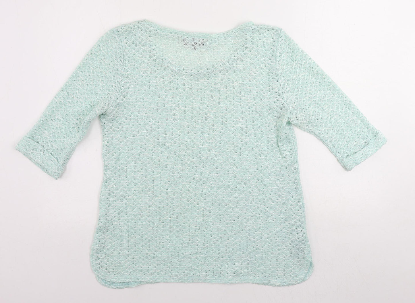 Womens UK Size 16 New Look Green Pullover Jumper