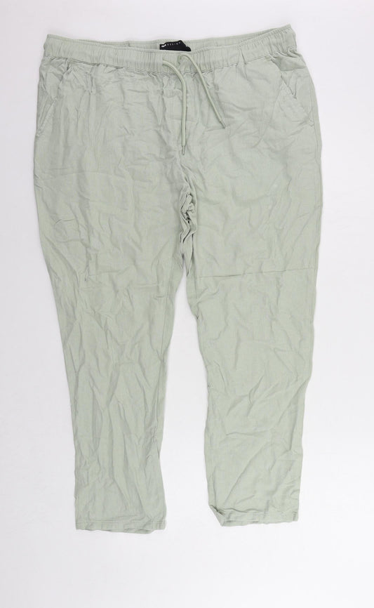 Womens UK Size 40 in ASOS Regular Fit  Green Trousers