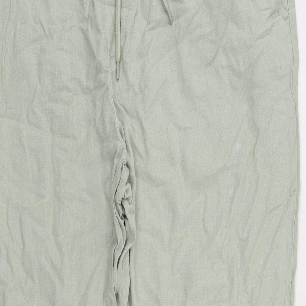 Womens UK Size 40 in ASOS Regular Fit  Green Trousers