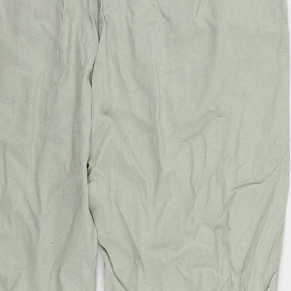 Womens UK Size 40 in ASOS Regular Fit  Green Trousers