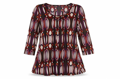 Womens UK Size M Klass Multicoloured Tunic Blouse