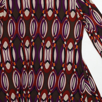 Womens UK Size M Klass Multicoloured Tunic Blouse