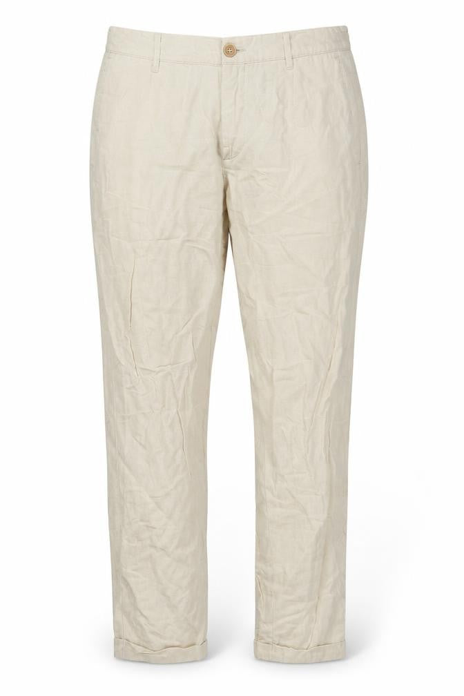 Womens UK Size 12 Mango Regular Fit Chino Beige Trousers