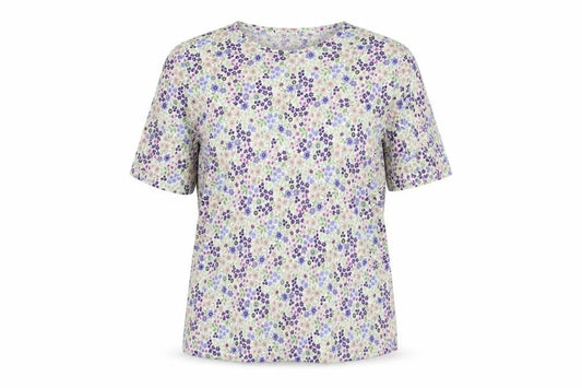 Womens UK Size XS Country Collection Multicoloured Basic T-Shirt