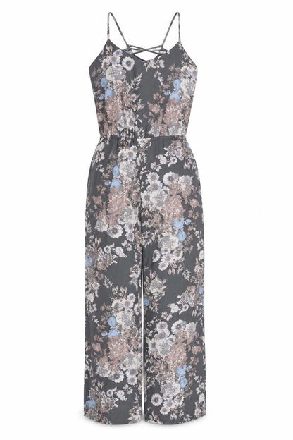 Womens UK Size 6 NEXT One-Piece Grey Jumpsuit