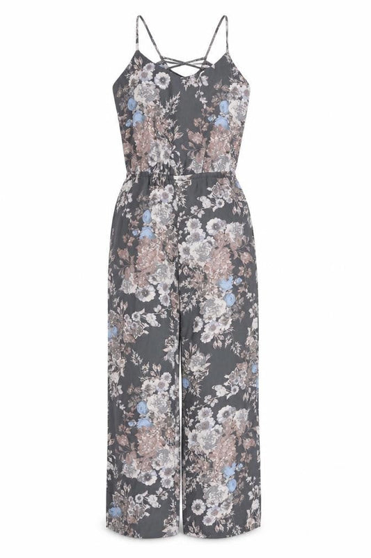 Womens UK Size 6 NEXT One-Piece Grey Jumpsuit