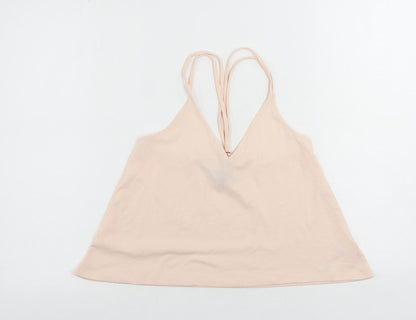 Womens UK Size 8 Topshop Pink Camisole Tank