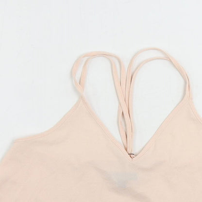 Womens UK Size 8 Topshop Pink Camisole Tank