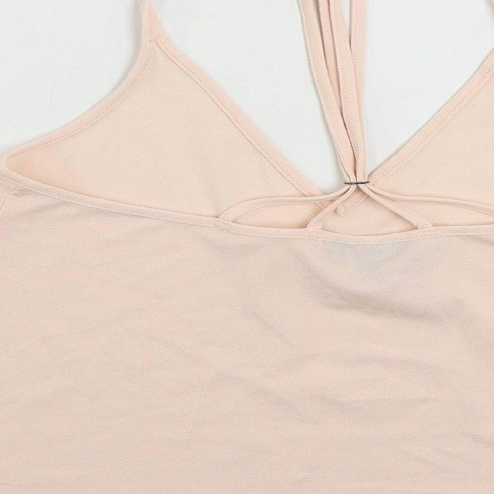 Womens UK Size 8 Topshop Pink Camisole Tank