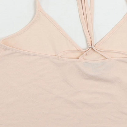 Womens UK Size 8 Topshop Pink Camisole Tank
