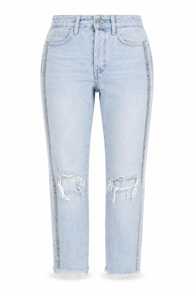 Womens UK Size 6 Zara Regular Fit Cropped Blue Jeans