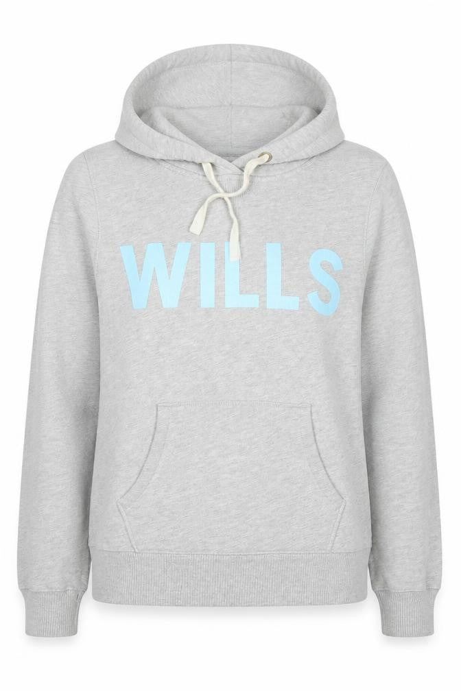 Womens UK Size 12 Jack Wills Grey Pullover Hoodie