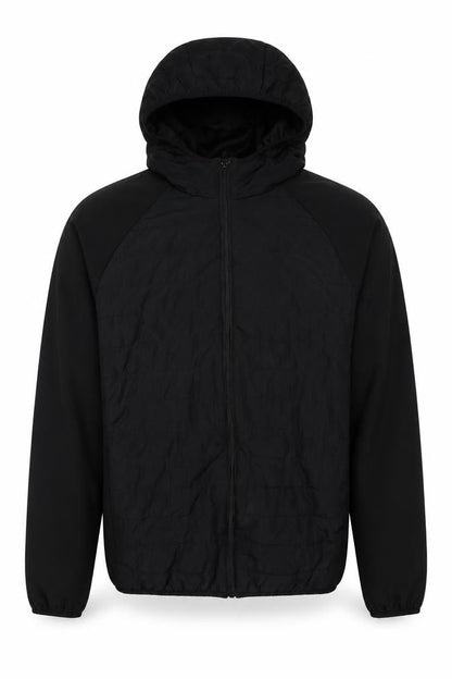 Mens UK Size M Alpha One Black Windbreaker Coat
