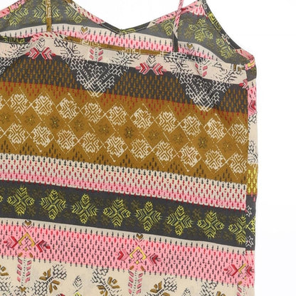 Womens UK Size 8 NEXT Multicoloured Camisole Blouse