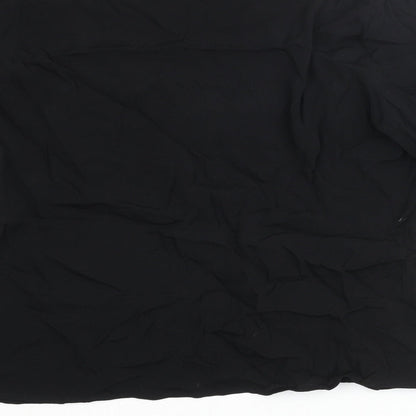 Womens UK Size 16 Oasis Black Basic Blouse