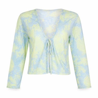 Womens UK Size 10 PRETTYLITTLETHING Multicoloured Basic Blouse