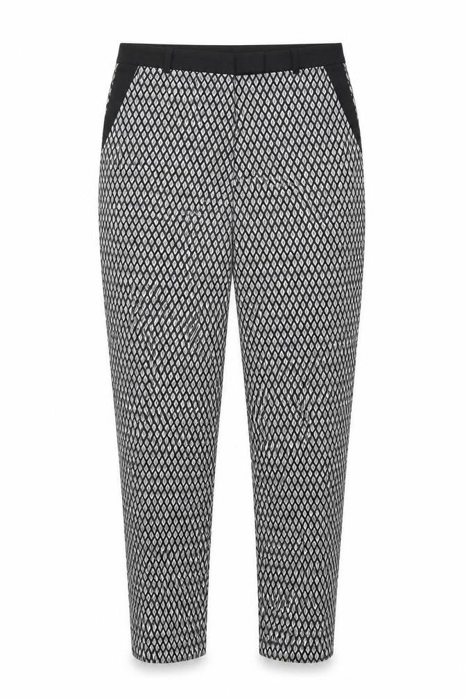 Womens UK Size 10 Topshop Regular Fit Dress Pants Black Trousers