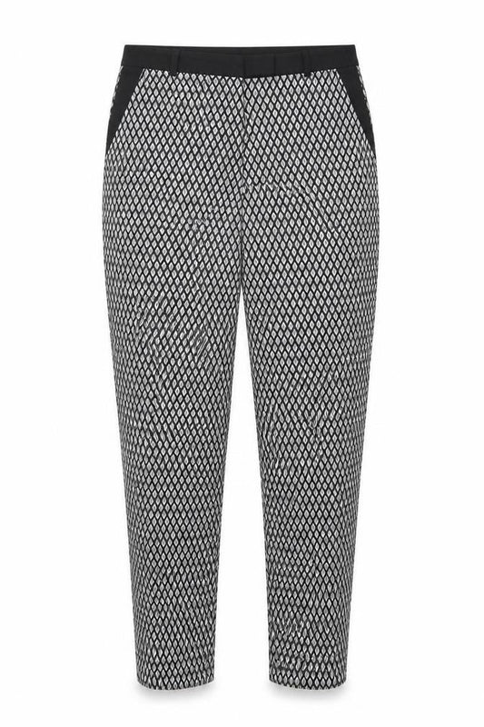 Womens UK Size 10 Topshop Regular Fit Dress Pants Black Trousers