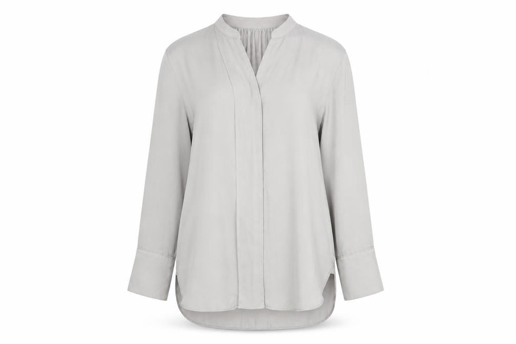 Womens UK Size 14 Marks and Spencer Grey Tunic Blouse