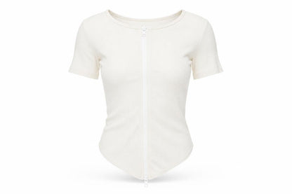 Womens UK Size XS PRETTYLITTLETHING Ivory Basic T-Shirt