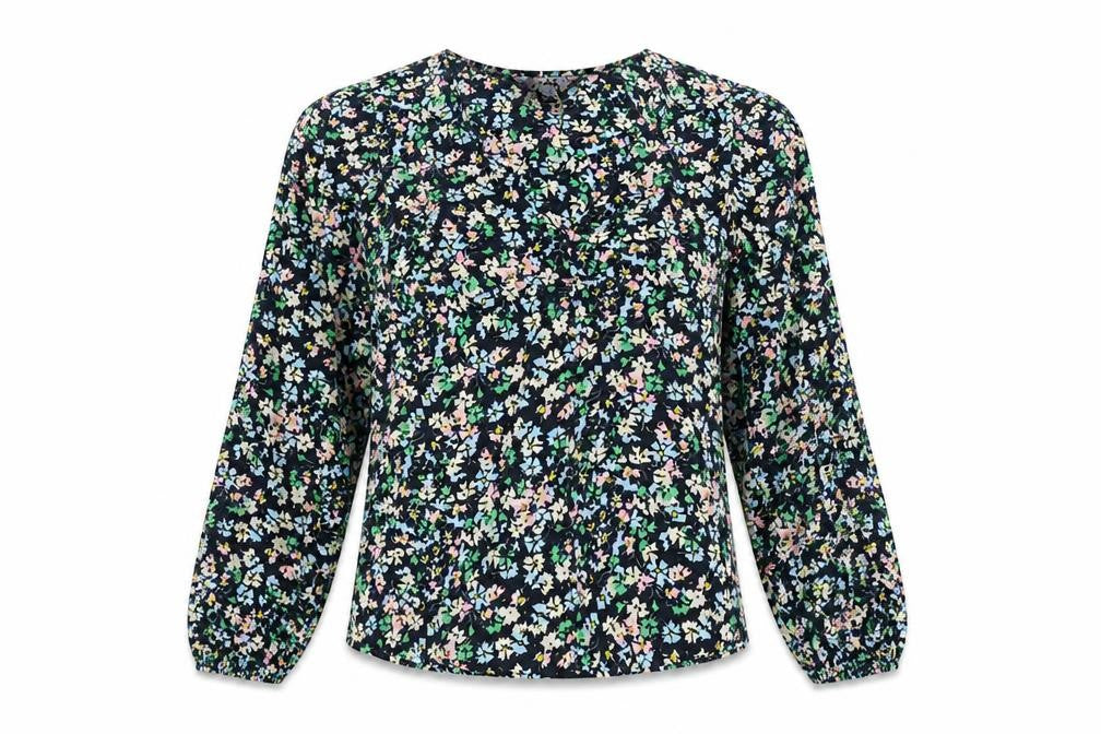 Womens UK Size 10 Marks and Spencer Multicoloured Basic Blouse