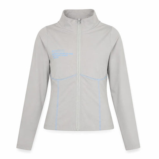 Womens UK Size 10 PRETTYLITTLETHING Grey Jacket