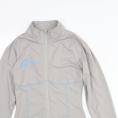 Womens UK Size 10 PRETTYLITTLETHING Grey Jacket