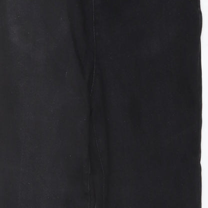 365 Denim Womens Black Cotton Jegging Jeans Size 12 L27 in Regular
