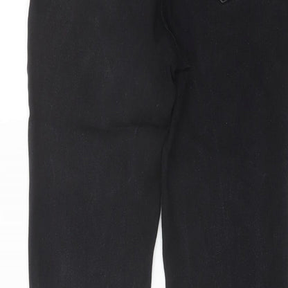 365 Denim Womens Black Cotton Jegging Jeans Size 12 L27 in Regular