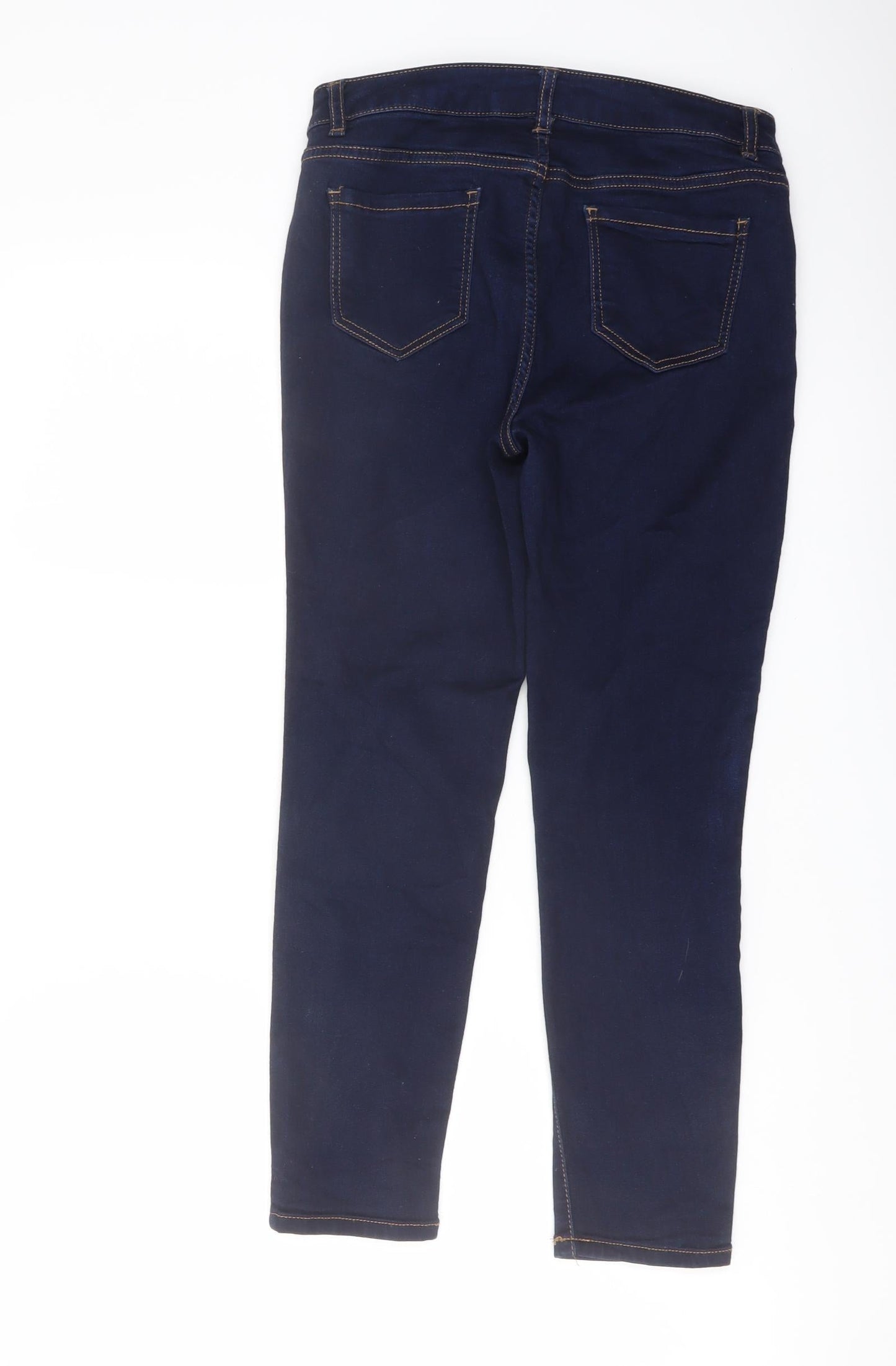 Womens UK Size 26 in Blue Spice Regular Fit Straight Blue Jeans