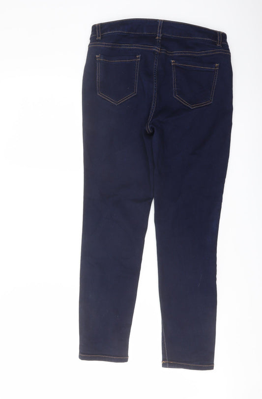 Womens UK Size 26 in Blue Spice Regular Fit Straight Blue Jeans