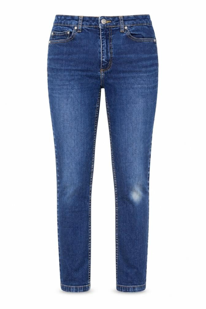 Womens UK Size 8 La Redoute Regular Fit Straight Blue Jeans