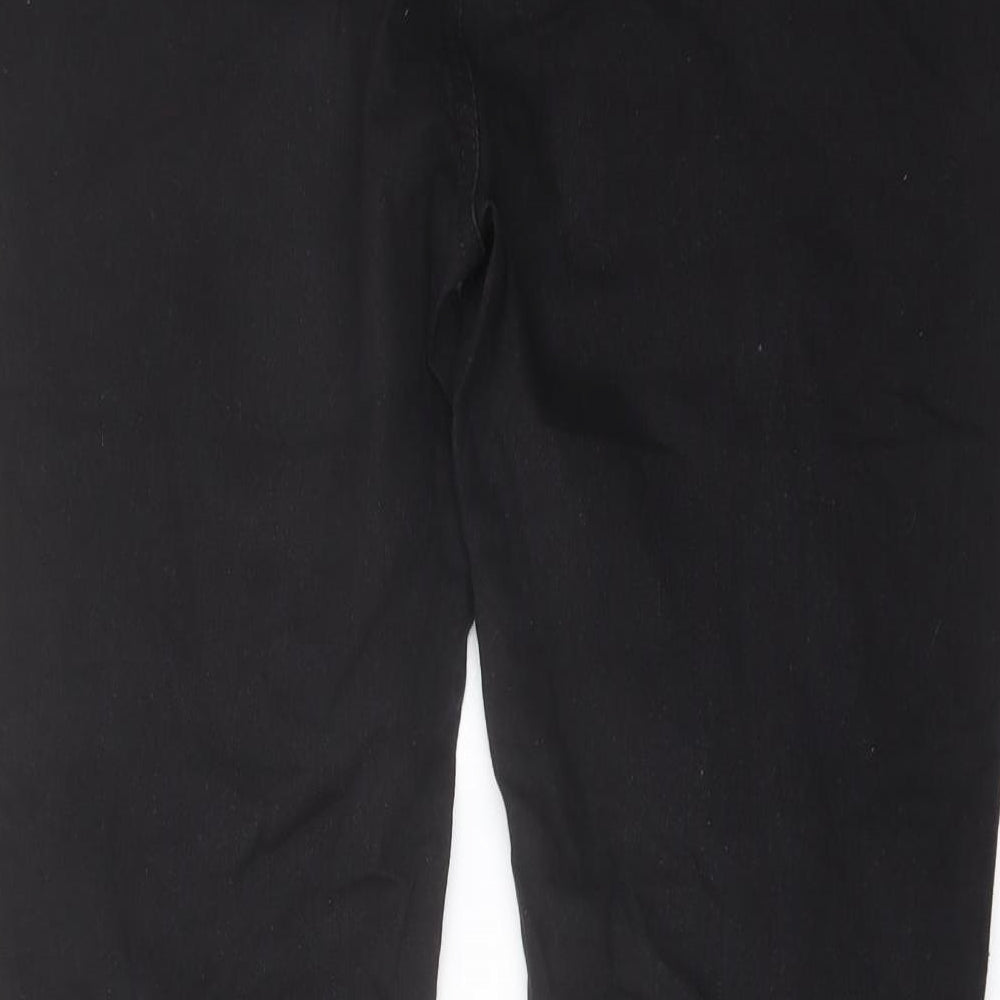 Womens UK Size 18 Studio Regular Fit Skinny Black Jeans