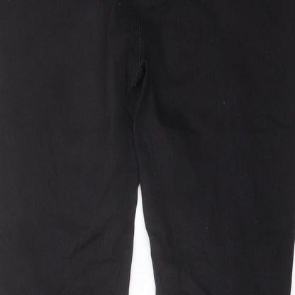 Womens UK Size 18 Studio Regular Fit Skinny Black Jeans