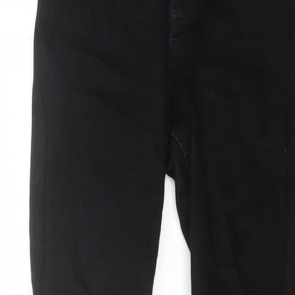 Womens UK Size 8 Marks and Spencer Regular Fit Skinny Black Jeans