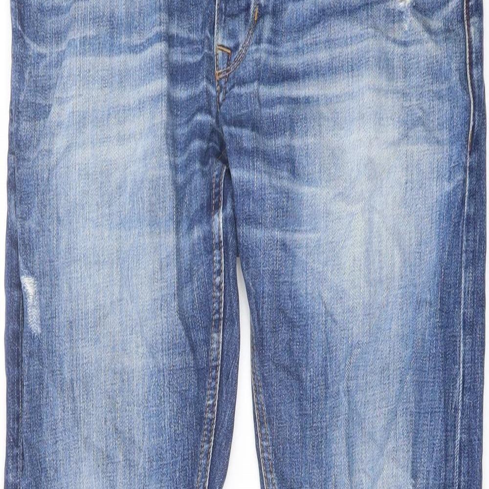 Mens UK Size 30 in NEXT Regular Fit Straight Blue Jeans