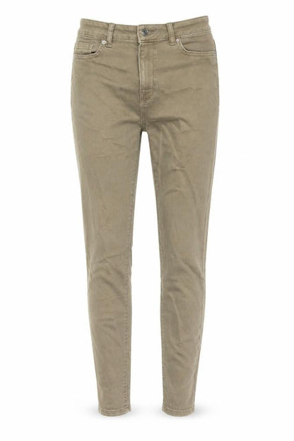 Womens UK Size 6 Denim & Co. Regular Fit Skinny Green Jeans