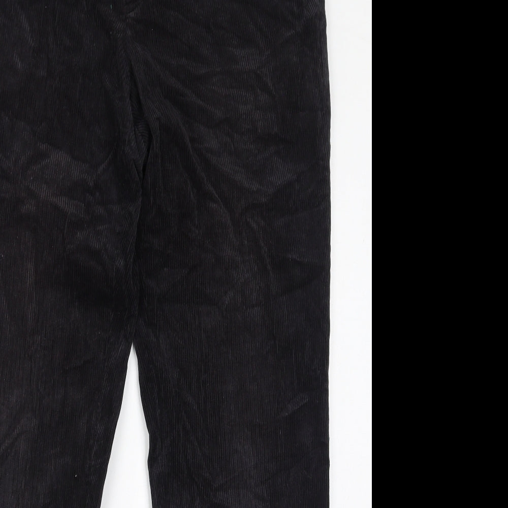 Mens UK Size L C&A Regular Fit  Black Trousers