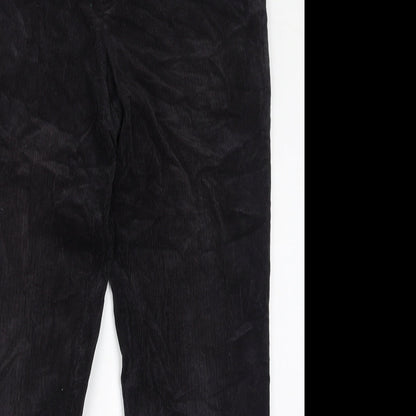 Mens UK Size L C&A Regular Fit  Black Trousers