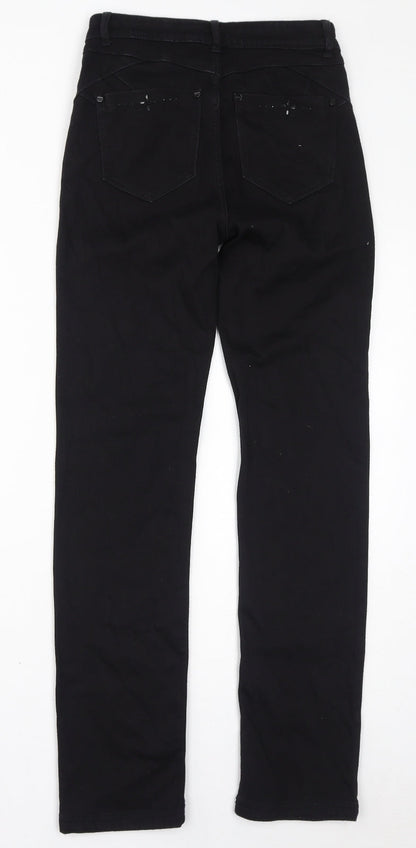 Womens UK Size 8 Marks and Spencer Regular Fit Skinny Black Jeans
